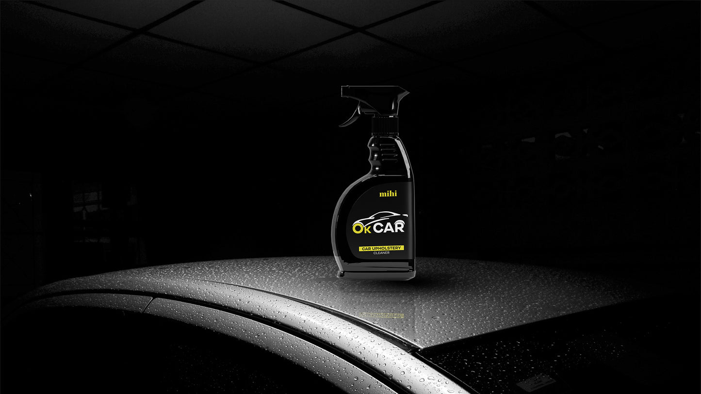 Ok Car. Препарат за почистване на автомобилна тапицерия, 300 мл.