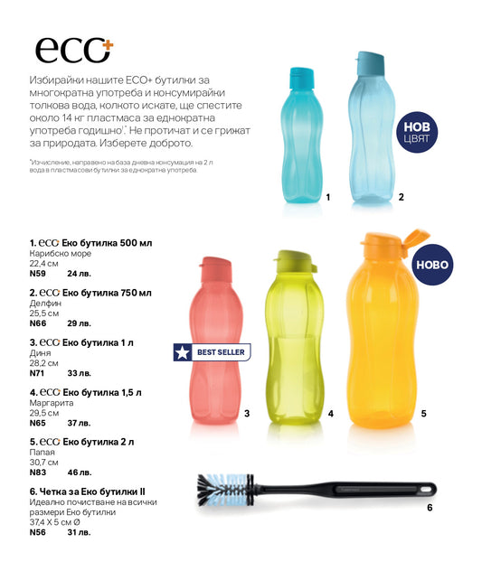 Еко+ бутилки и Xploris® термоси