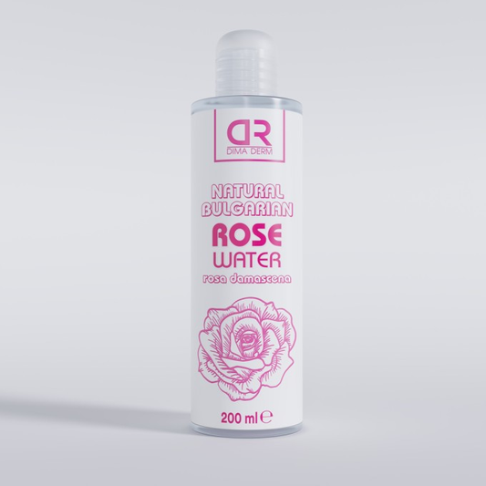 Натурална розова вода "DIMA DERM" 200мл