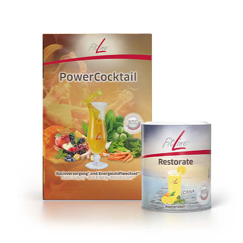 FItLine Optimal set PowerCocktail+ Restorate Citrus